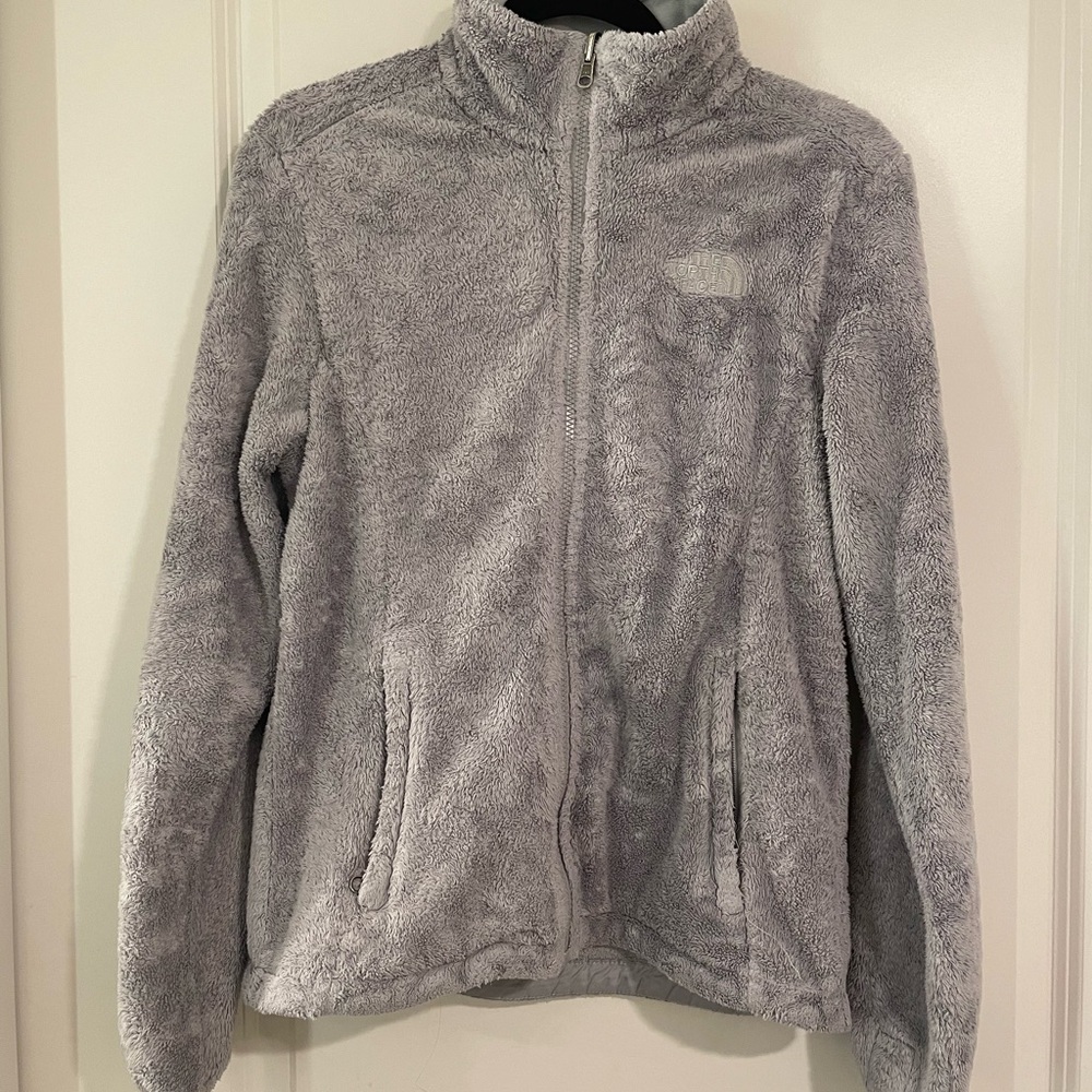 Grey north face jacket